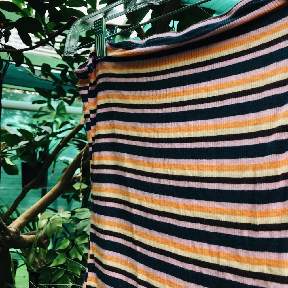 Striped Colorful Body Suit - Picture 2 of 2